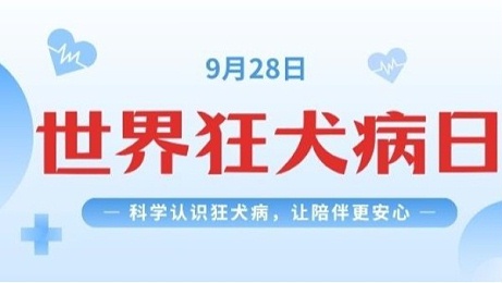 世界狂犬病日 | 科学防护，为爱负责